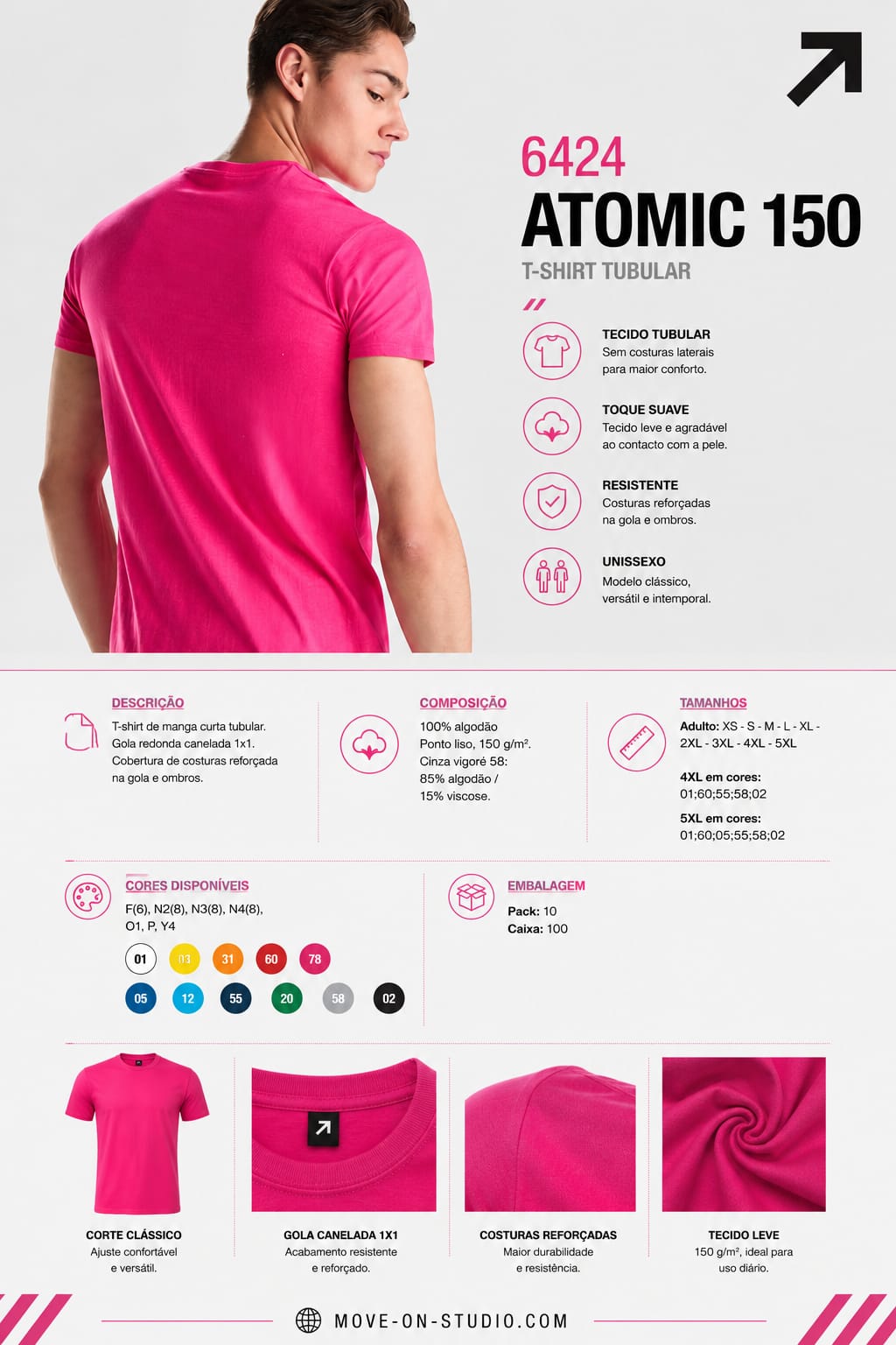 T-shirt Atomic 150 6424