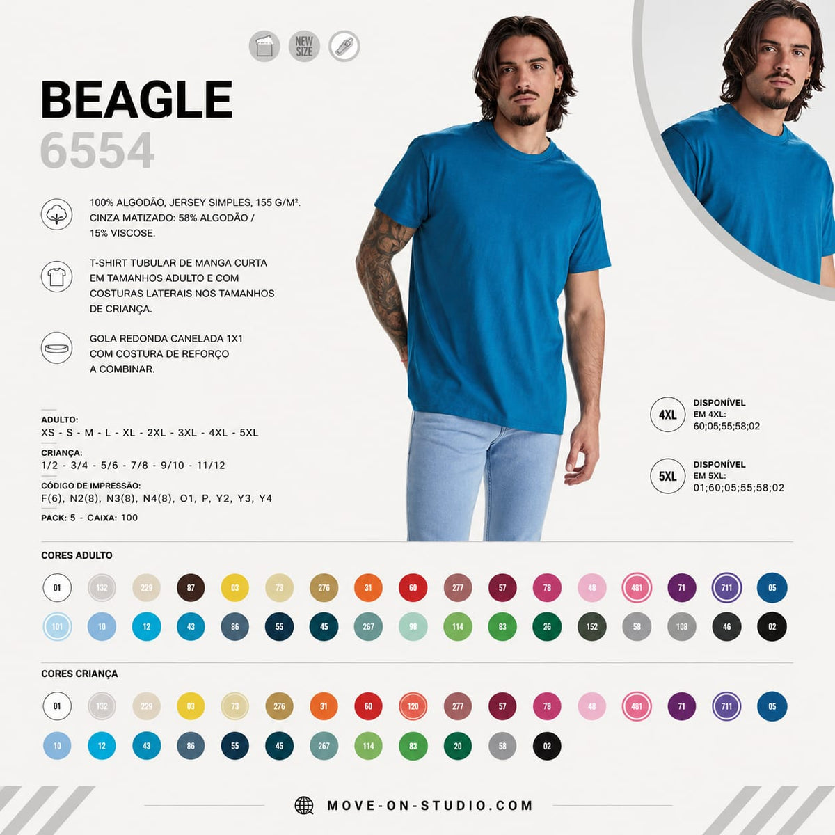 T-shirt Beagle 6554