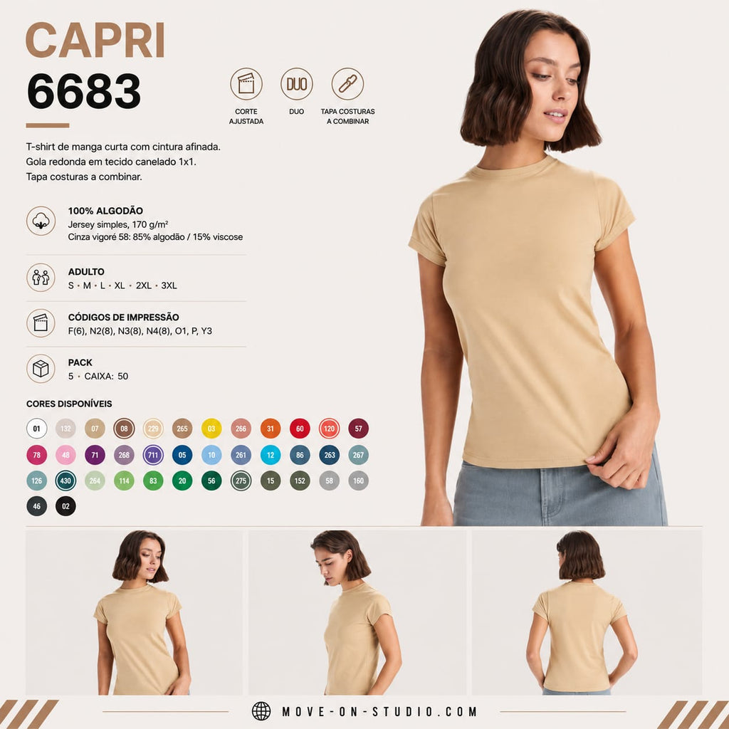 T-shirt Capri 6683