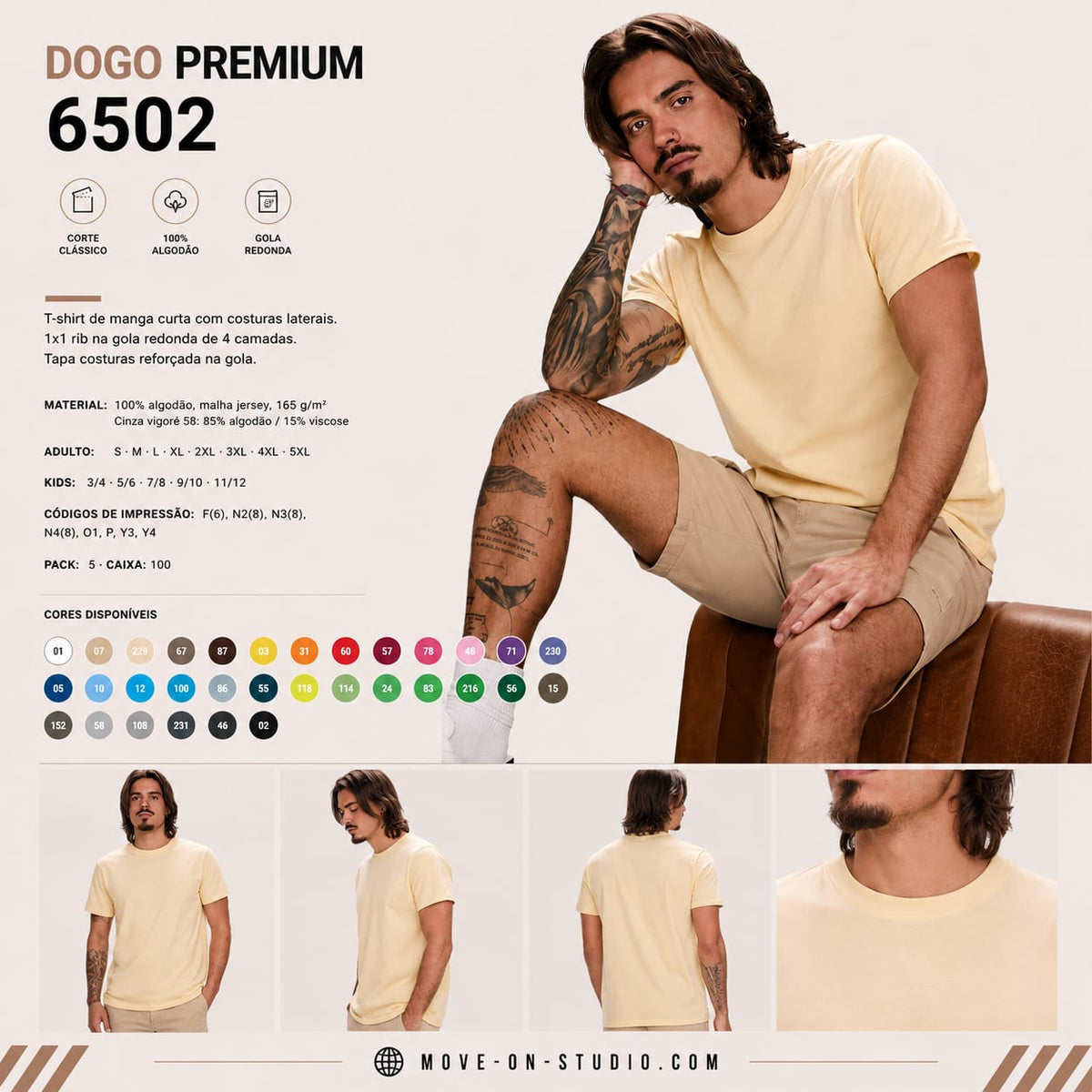 T-shirt Dogo Premium 6502